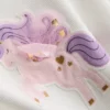 1.5-8yrs | unicorn graphic t-shirt and tutu skirt set