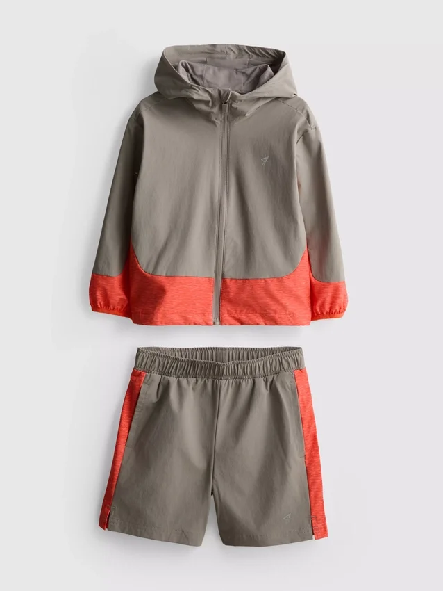 1.5-9yrs | active track jacket and shorts set