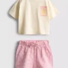 1.5-9yrs | boxy t-shirt and shorts set