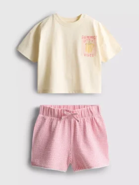 1.5-9yrs | boxy t-shirt and shorts set