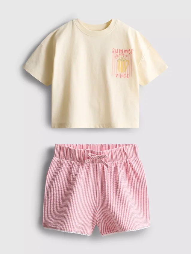 1.5-9yrs | boxy t-shirt and shorts set