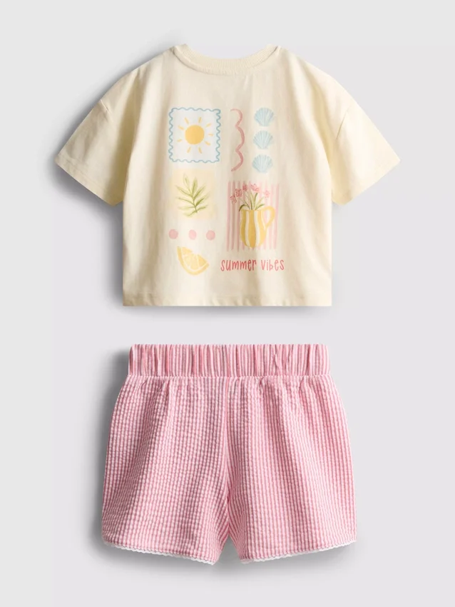1.5-9yrs | boxy t-shirt and shorts set