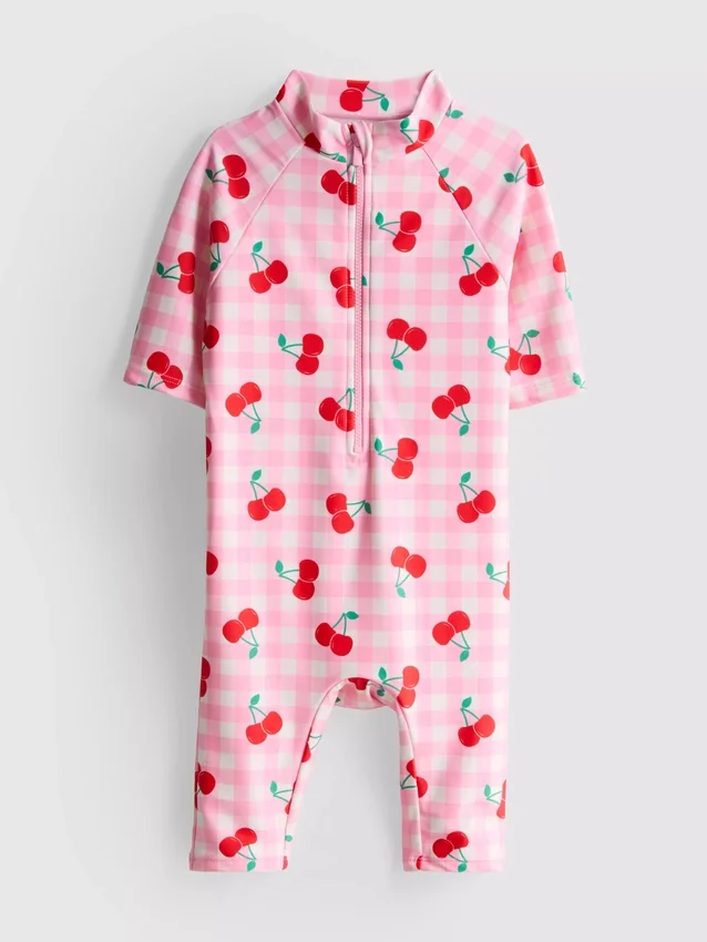 1.5-9yrs | cherry graphic swimsuit