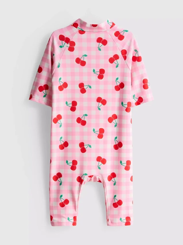 1.5-9yrs | cherry graphic swimsuit