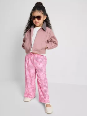 1.5-9yrs | crinkle-textured pants