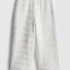 1.5-9yrs | crinkle textured ruffle pants
