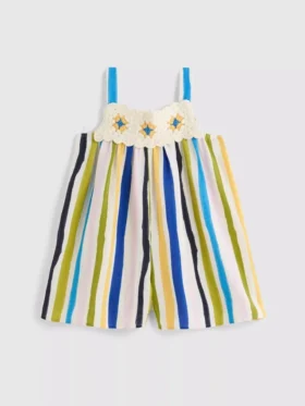 1.5-9yrs | crochet playsuit