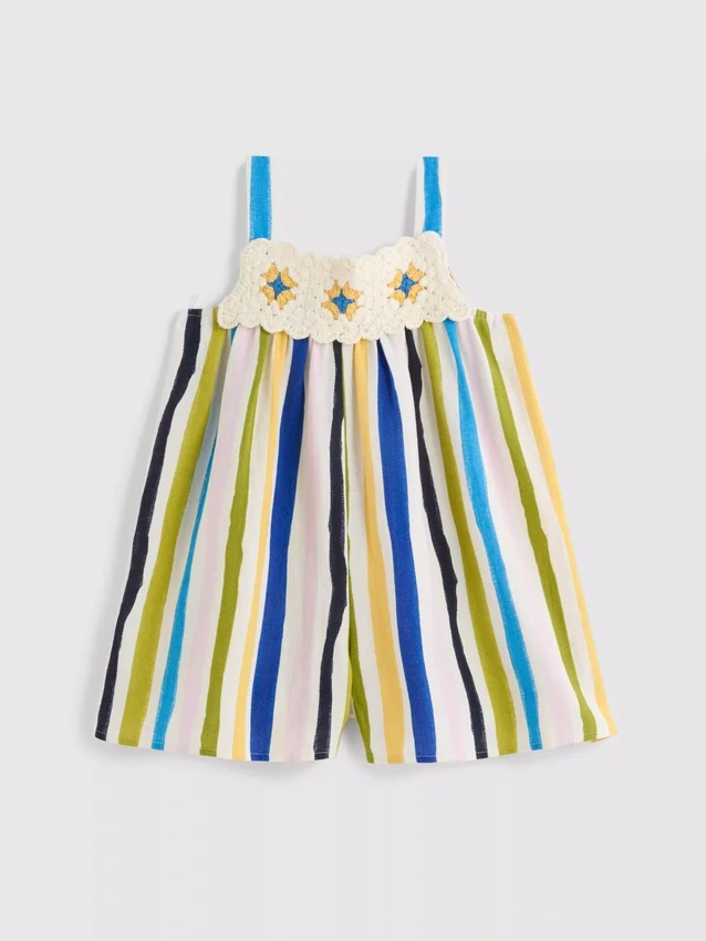 1.5-9yrs | crochet playsuit