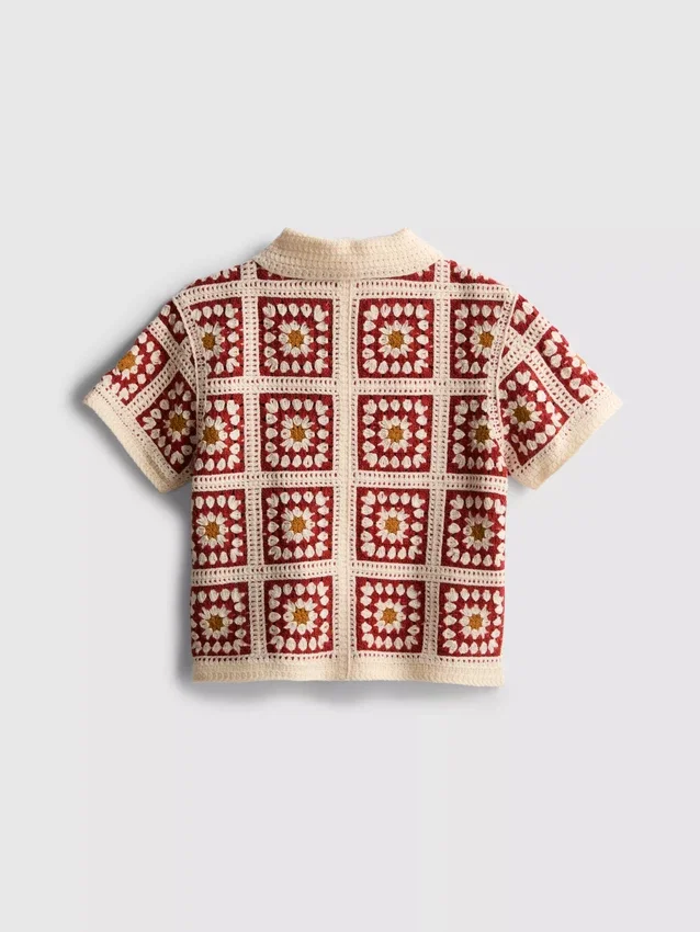 1.5-9yrs | crochet shirt