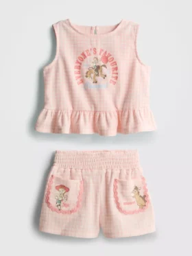 1.5-9yrs | disney pixar's toy story peplum top and shorts set