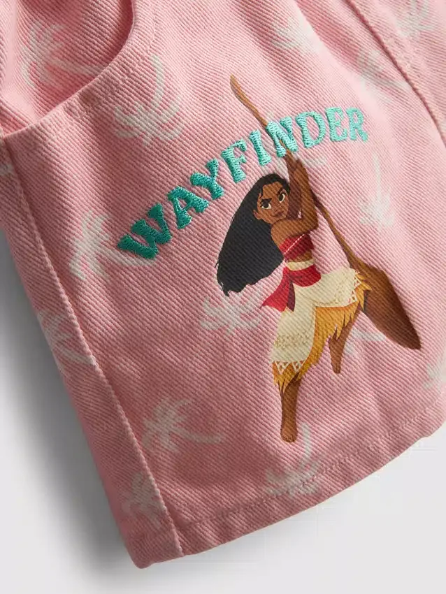 1.5-9yrs | disney's moana denim shorts
