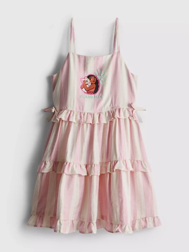 1.5-9yrs | disney's moana tiered cami dress