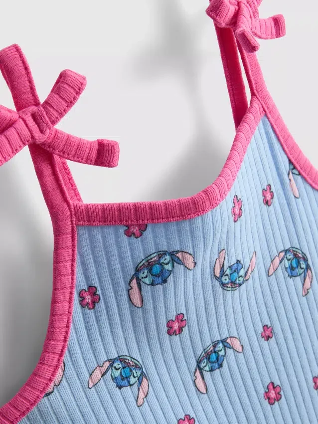 1.5-9yrs | disney's stitch ribbed romper