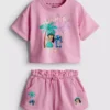 1.5-9yrs | disney's stitch t-shirt and shorts set
