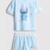 1.5-9yrs | disney's stitch t-shirt and shorts set