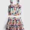 1.5-9yrs | disney's stitch top and rara skirt set