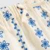 1.5-9yrs | embroidered blouse and shorts set