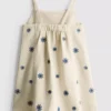 1.5-9yrs | embroidered denim dress