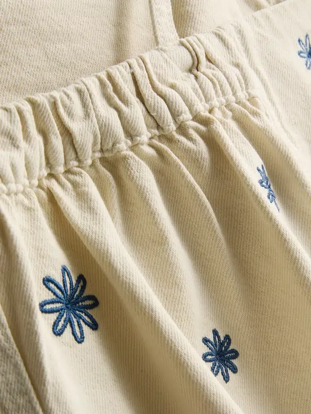 1.5-9yrs | embroidered denim dress