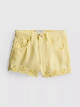 1.5-9yrs | embroidered denim shorts