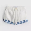 1.5-9yrs | embroidered denim shorts