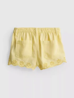1.5-9yrs | embroidered denim shorts