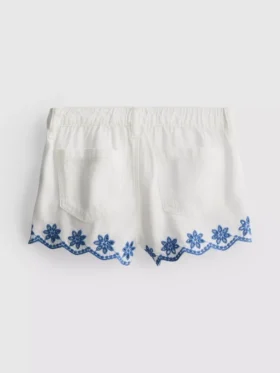 1.5-9yrs | embroidered denim shorts