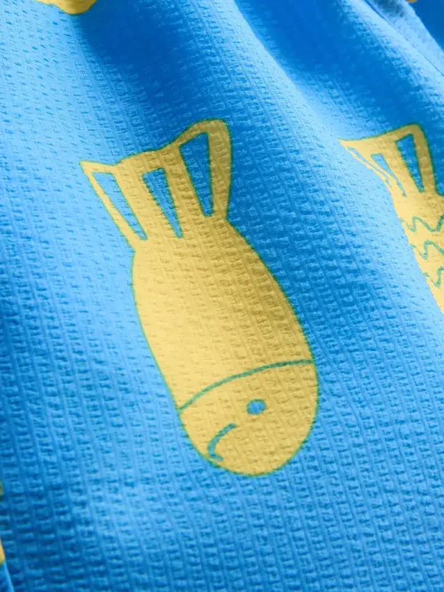 1.5-9yrs | fish graphic swim shorts