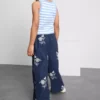 1.5-9yrs | floral embroidered pants