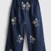 1.5-9yrs | floral embroidered pants