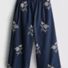 1.5-9yrs | floral embroidered pants