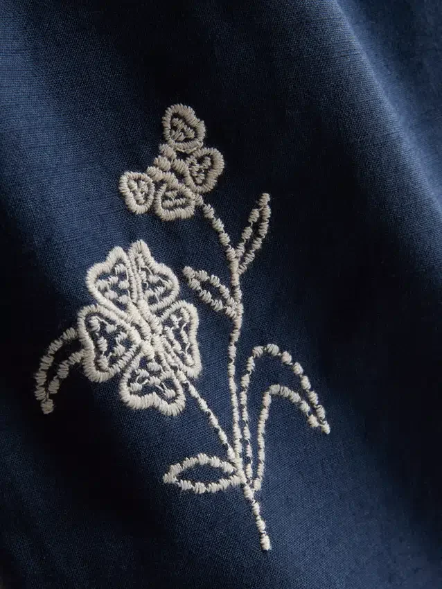 1.5-9yrs | floral embroidered pants
