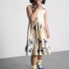 1.5-9yrs | floral shirred tiered dress