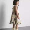 1.5-9yrs | floral shirred tiered dress