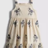 1.5-9yrs | floral shirred tiered dress
