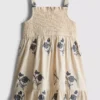 1.5-9yrs | floral shirred tiered dress