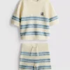 1.5-9yrs | knit top and shorts set