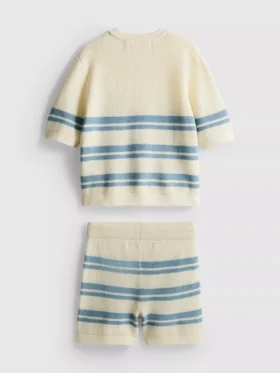 1.5-9yrs | knit top and shorts set