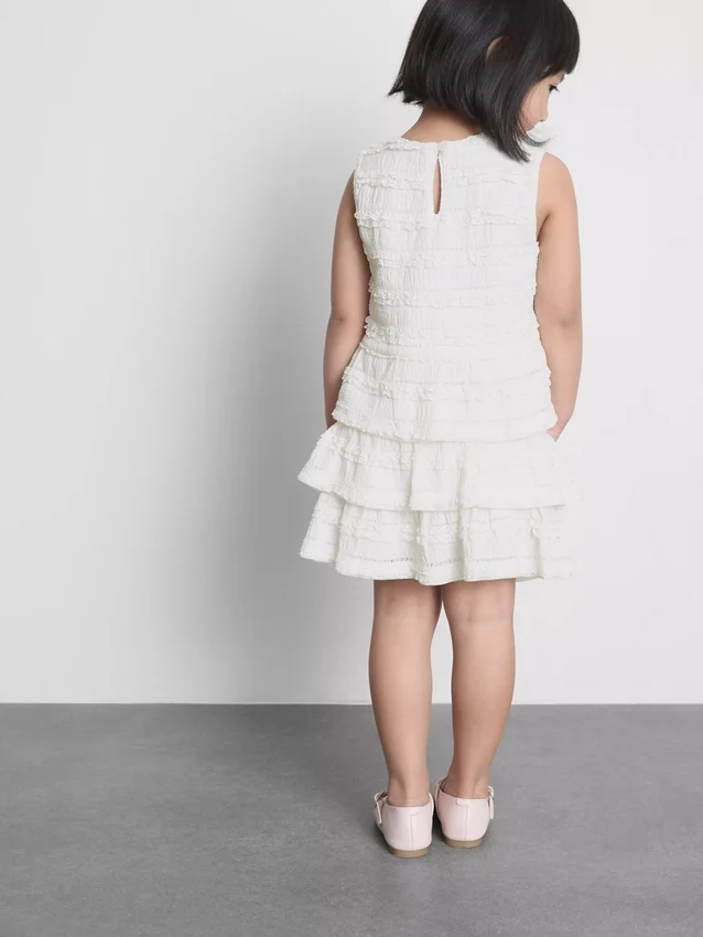 1.5-9yrs | lace trim tiered skort