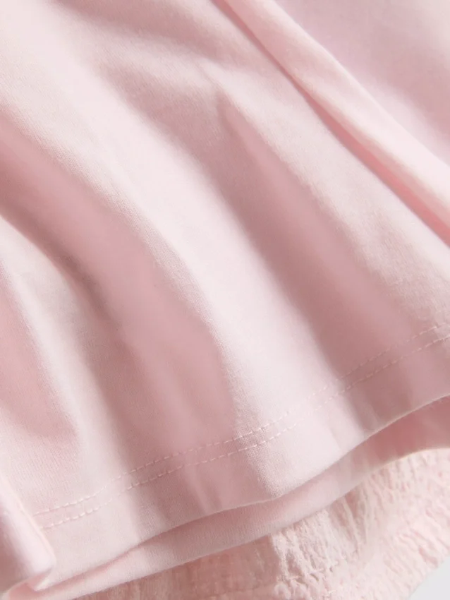 1.5-9yrs | lace trim tiered skort