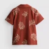 1.5-9yrs | leaf embroidered shirt