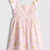 1.5-9yrs | lemon print smock dress