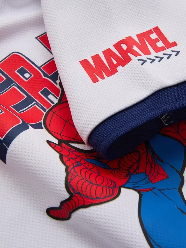 1.5-9yrs | marvel spider-man football t-shirt and shorts set