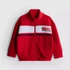 1.5-9yrs | marvel spider-man zip-up funnel neck sweatshirt