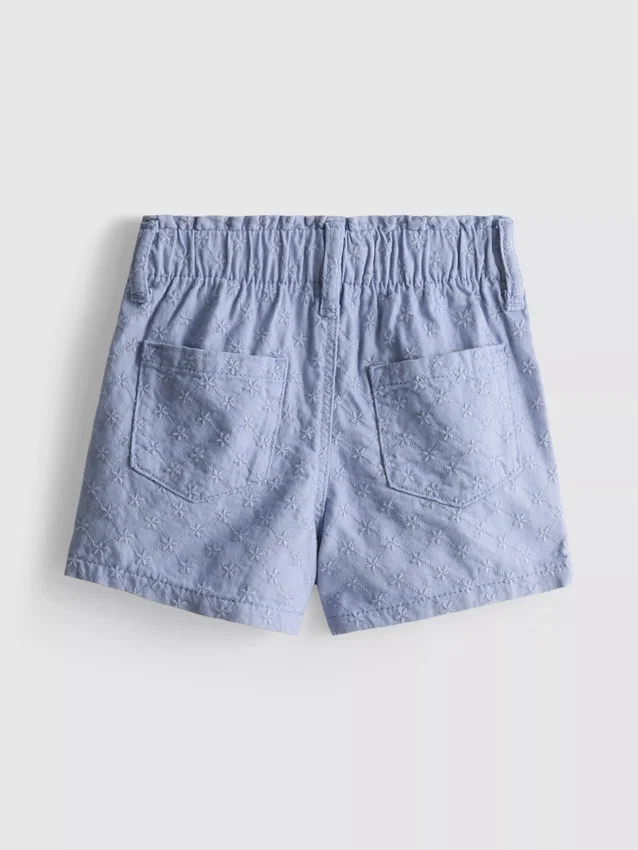 1.5-9yrs | paperbag denim shorts