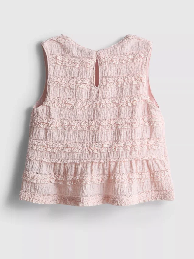 1.5-9yrs | peplum sleeveless blouse