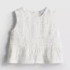 1.5-9yrs | peplum sleeveless blouse