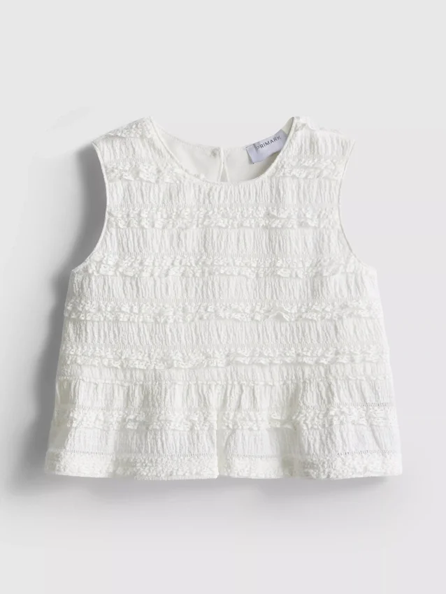 1.5-9yrs | peplum sleeveless blouse