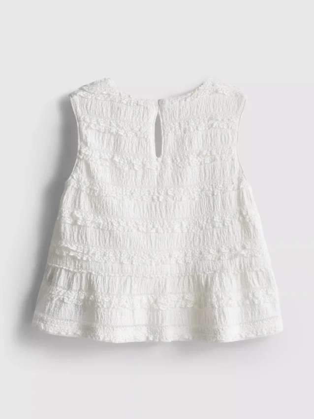 1.5-9yrs | peplum sleeveless blouse