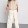 1.5-9yrs | pinstripe wide leg jeans